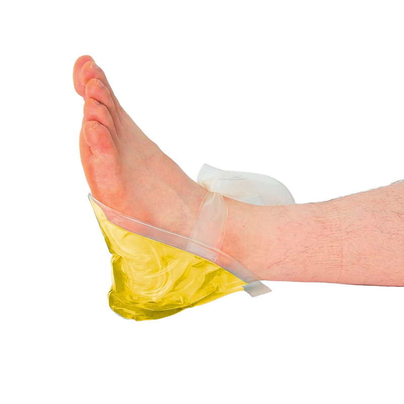 Heel protectors with straps