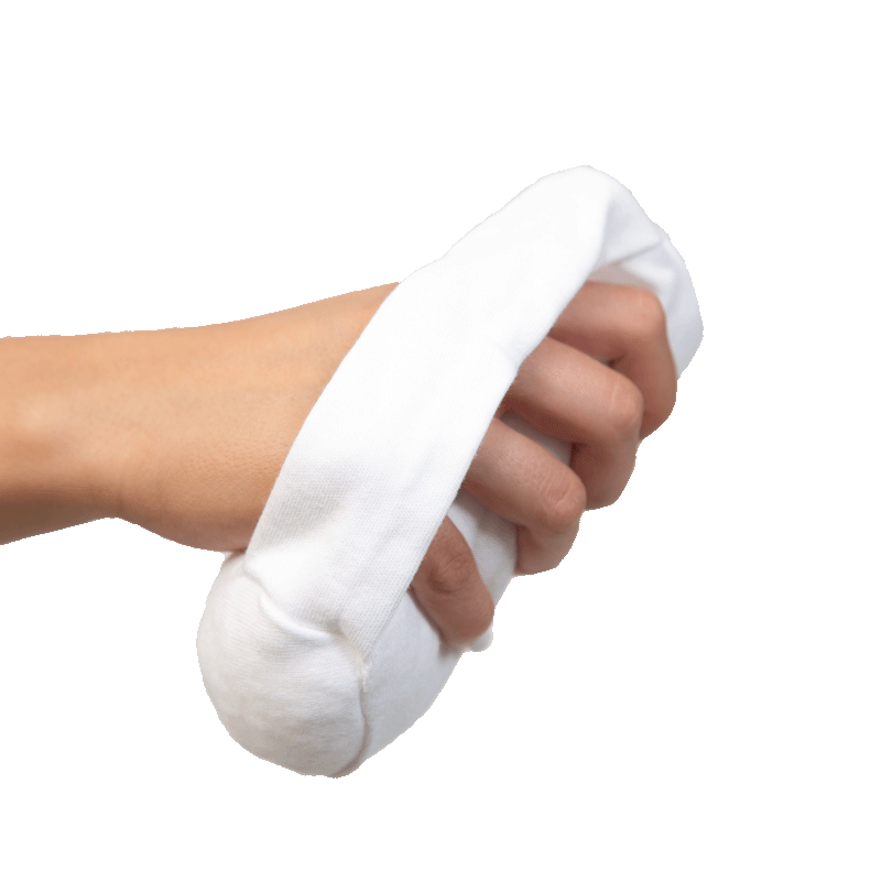 Cuscino di posizionamento per la riabilitazione della mano