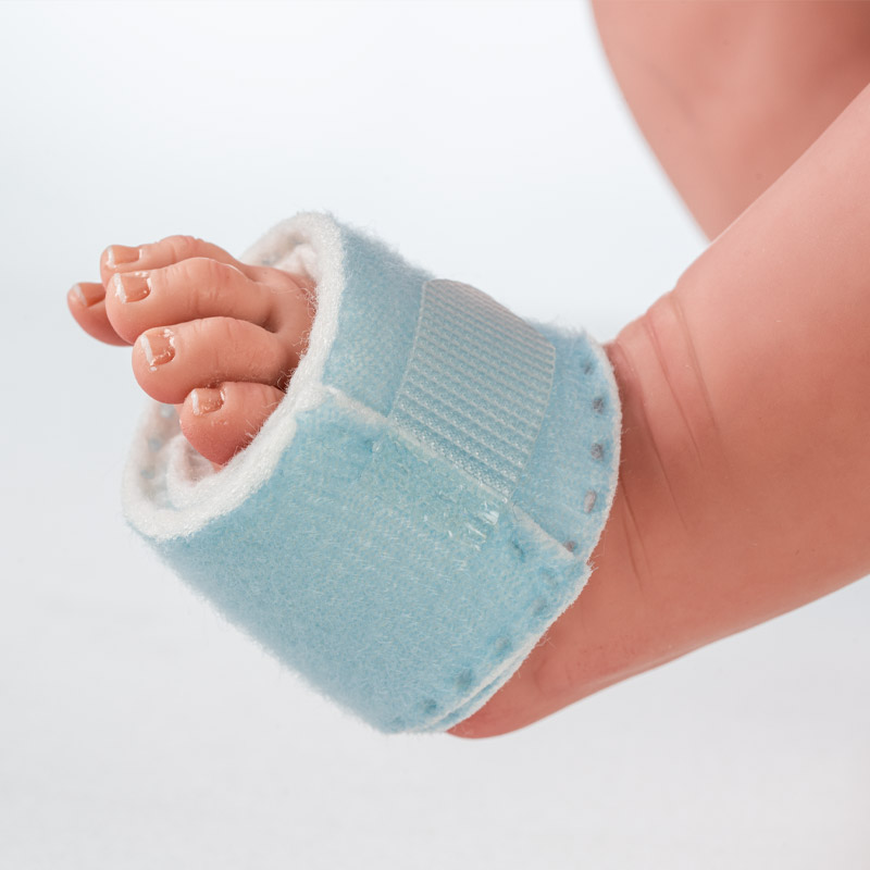 Supporto neonatale per sondino di monitoraggio parametri vitali