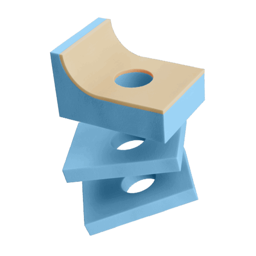 Adjustable lateral head positioner